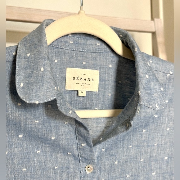 Sezane Tomgirl Shirt - Picture 2 of 6